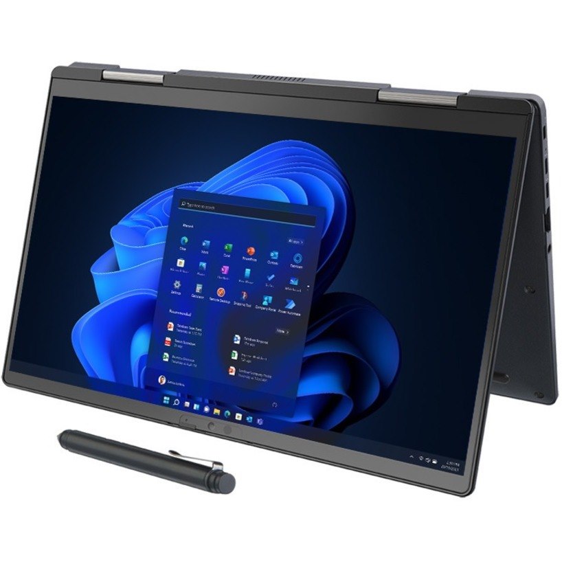 Dynabook Portege X30W-K X30W-K-00K006 13.3" Touchscreen Convertible 2 in 1 Notebook - Full HD - Intel Core i7 12th Gen i7-1260P - 16 GB - 512 GB SSD - Mystic Blue