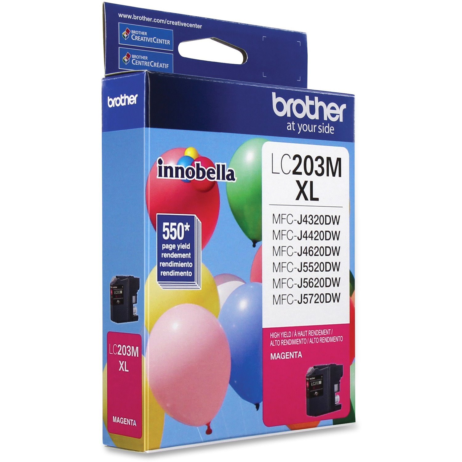 Brother Genuine Innobella LC203M High Yield Magenta Ink Cartridge