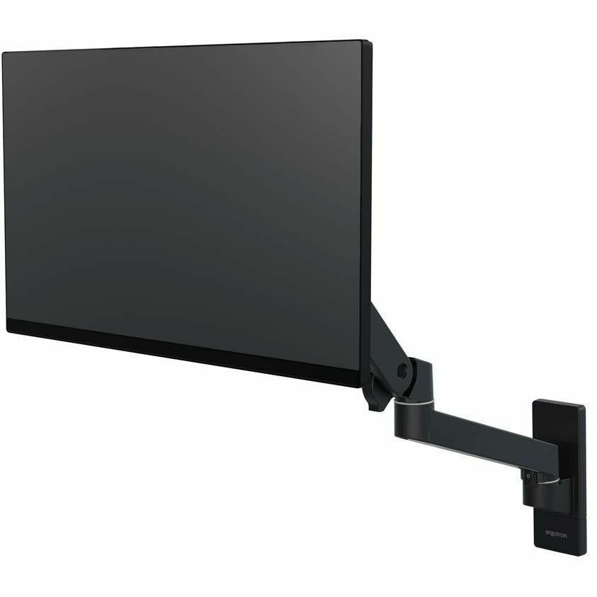 Ergotron Wall Mount for Monitor, LCD Display - Black
