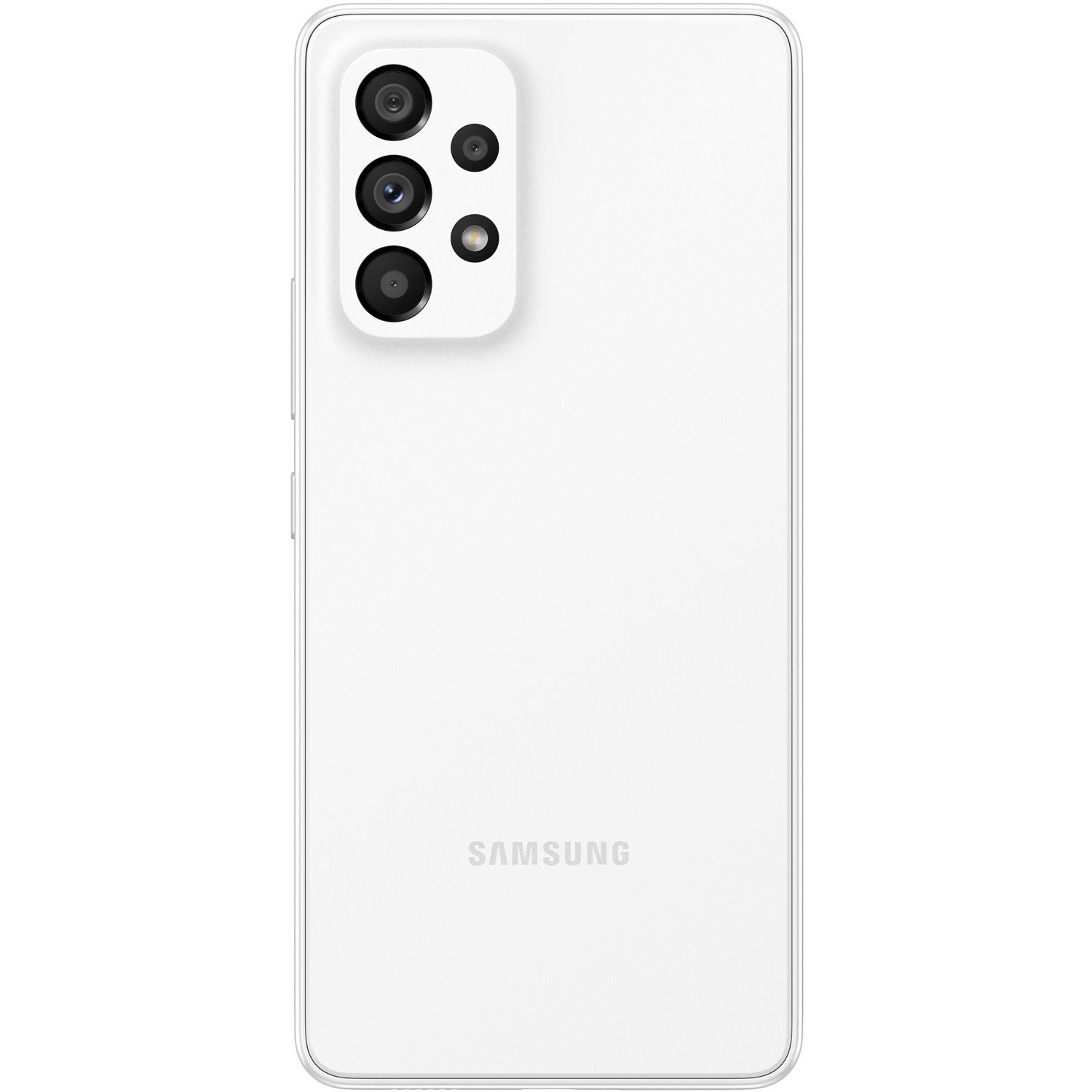 Samsung Galaxy A53 5G SM-A536B/DS 128 GB Smartphone - 16.5 cm (6.5") Super AMOLED Full HD Plus 1080 x 2400 - Octa-core (Quad-core (4 Core) 2.40 GHz Quad-core (4 Core) 2 GHz - 6 GB RAM - Android 12 - 5G - Awesome White