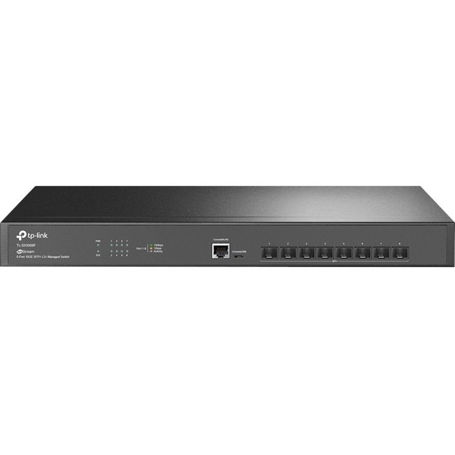 TP-Link TL-SX3008F - JetStream 8-Port 10GE SFP+ L2+ Managed Switch