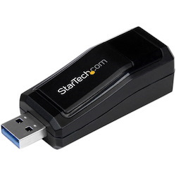 StarTech.com USB 3.0 to Gigabit Ethernet NIC Network Adapter - 10/100/1000 Mbps