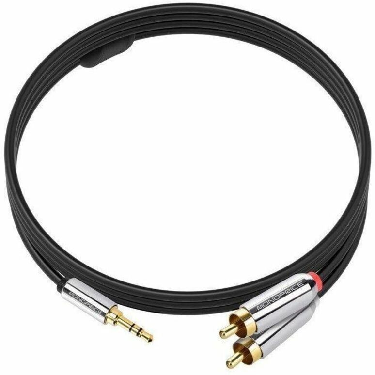 Monoprice Stereo Male To Rca Stereo M 6FT - Black