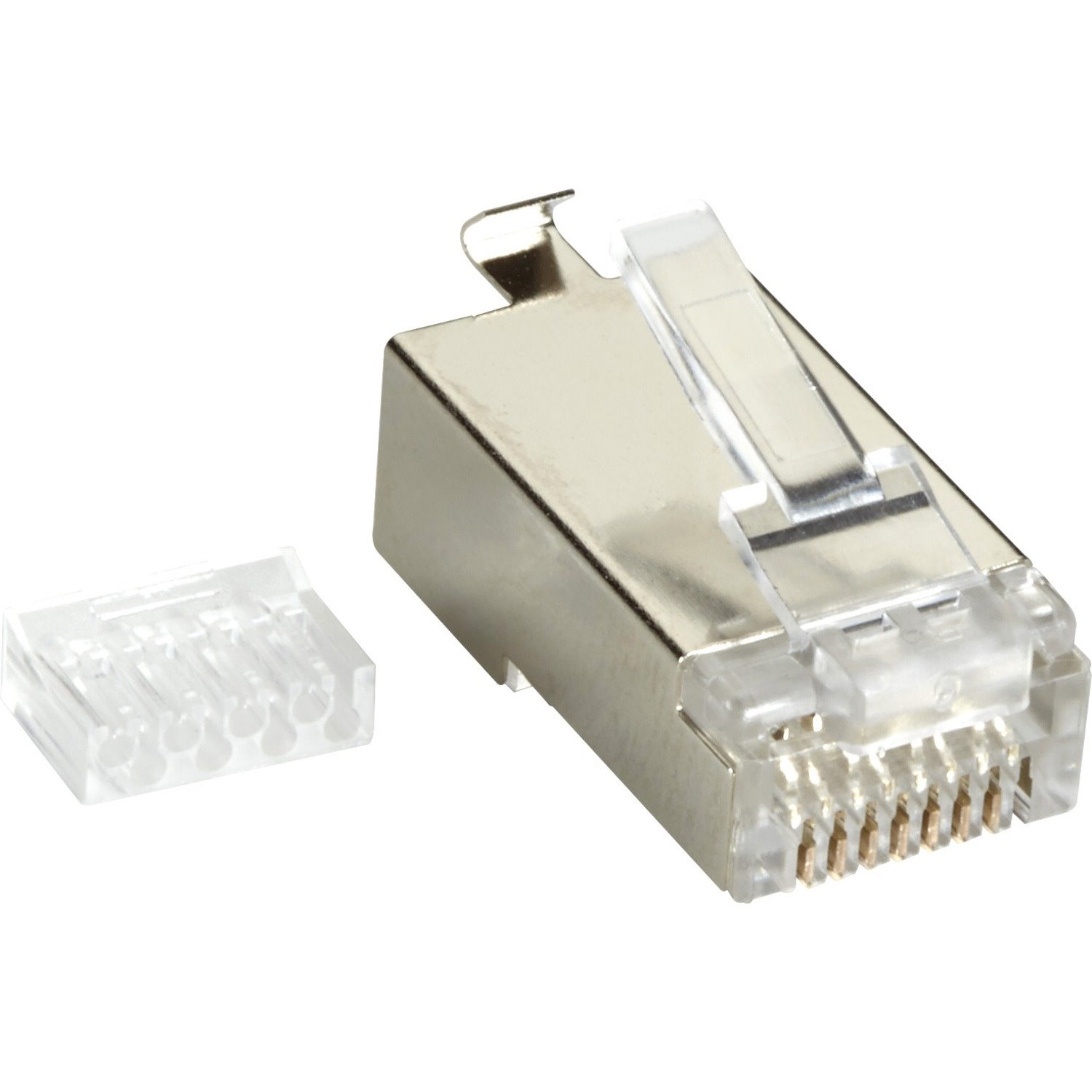 Black Box CAT6 Shielded Modular Plug, 250-Pack