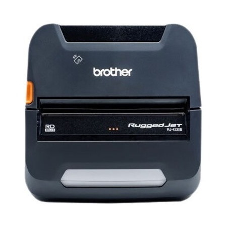 Brother RuggedJet RJ4230B Direct Thermal Printer - Monochrome - Portable - Label/Receipt Print