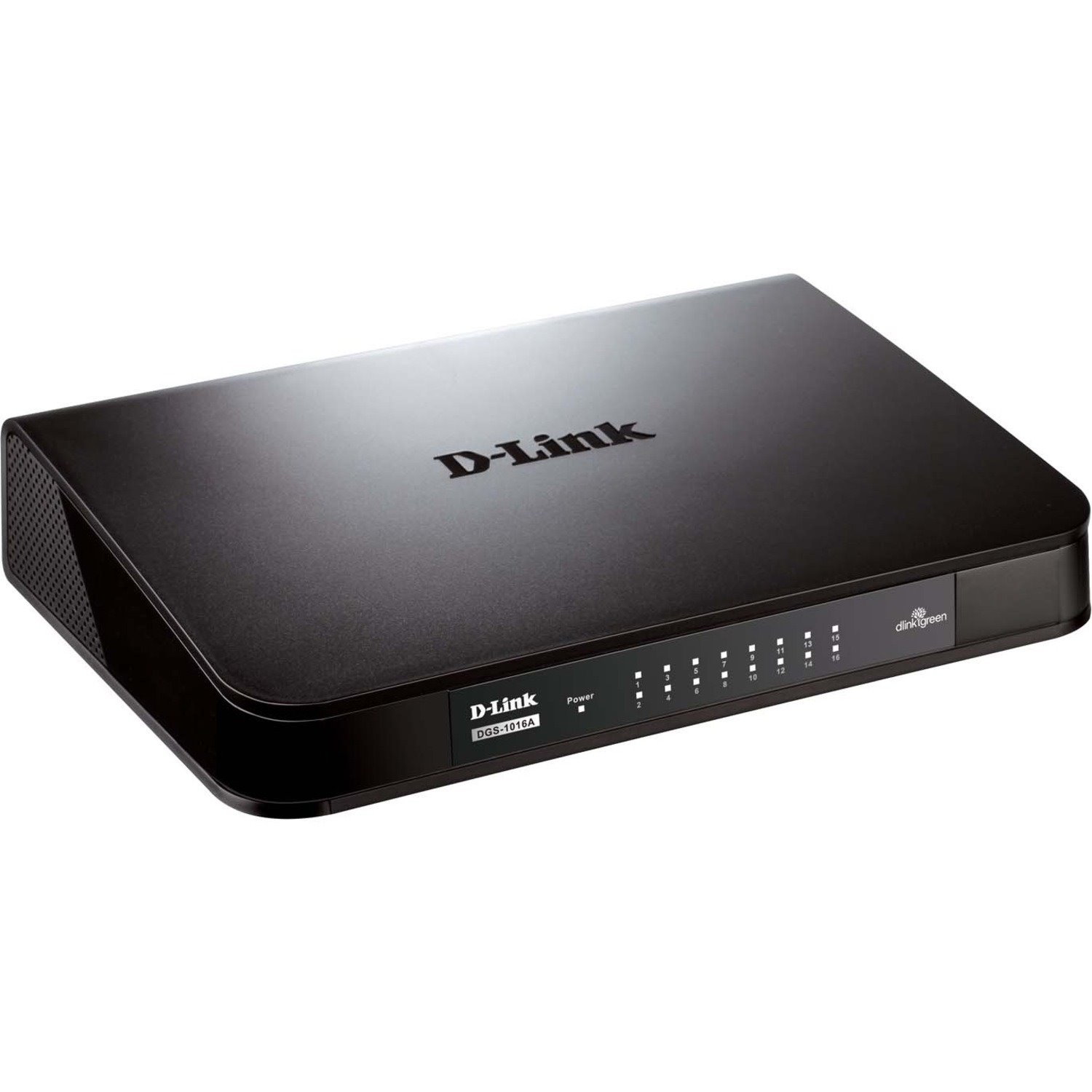 D-Link DGS-1016A 16 Ports Ethernet Switch - Gigabit Ethernet - 10/100/1000Base-T