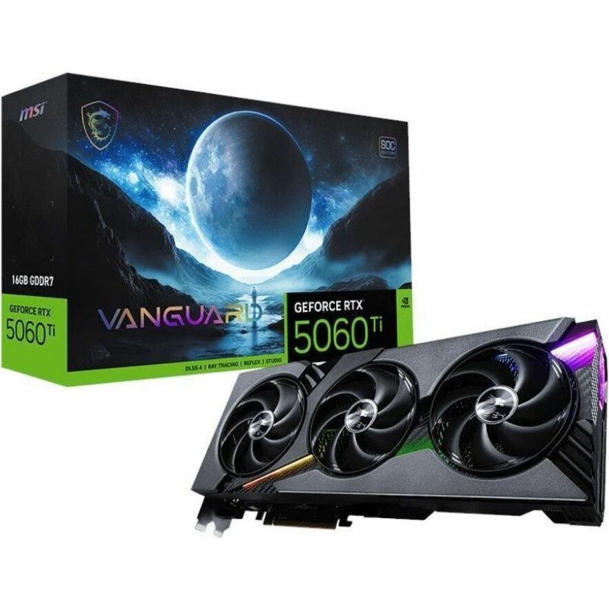 MSI NVIDIA GeForce RTX 5060 Ti Graphic Card - 16 GB GDDR7