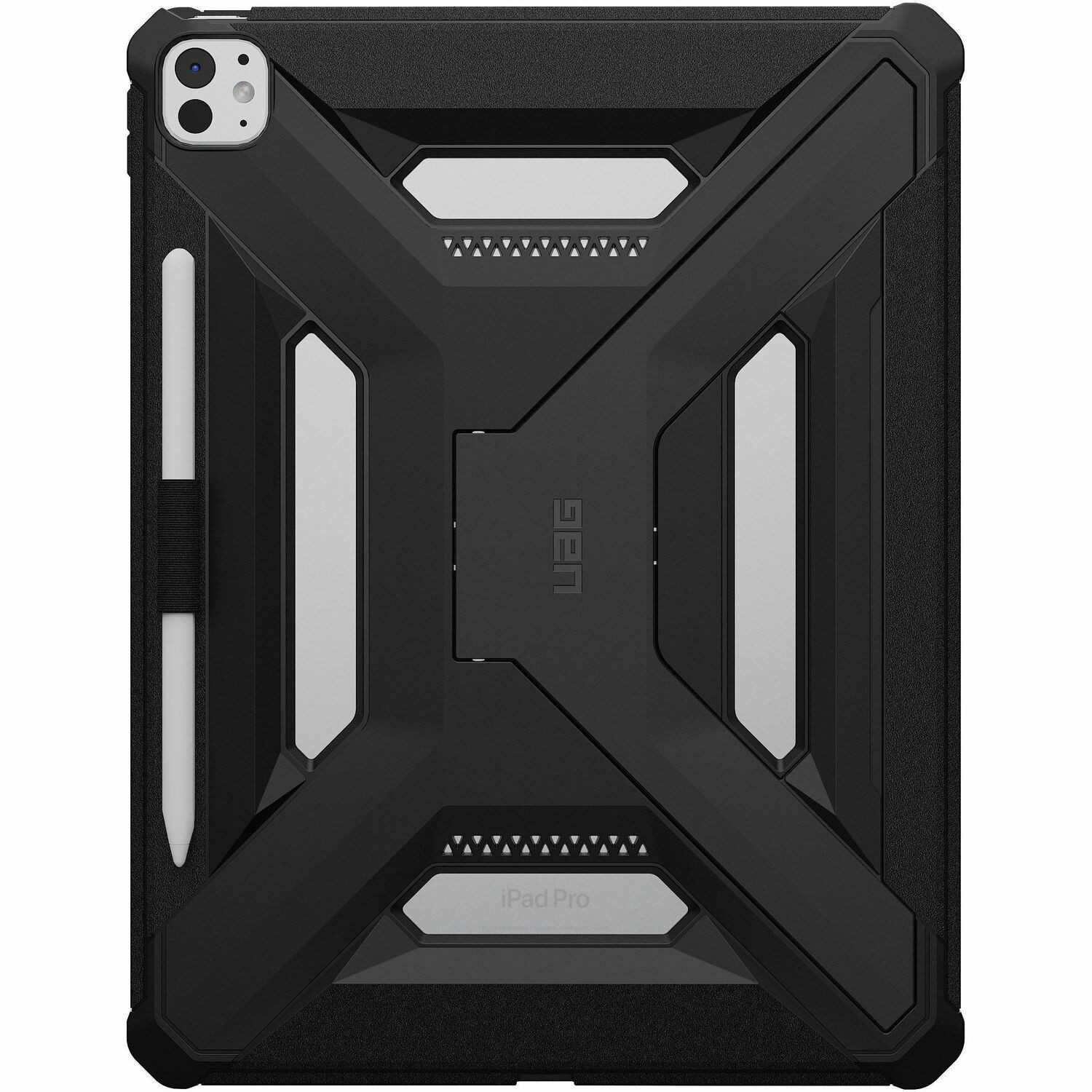 Urban Armor Gear Scout+ Case With Kickstand Black For iPad Pro 13 2024 (7TH Gen)