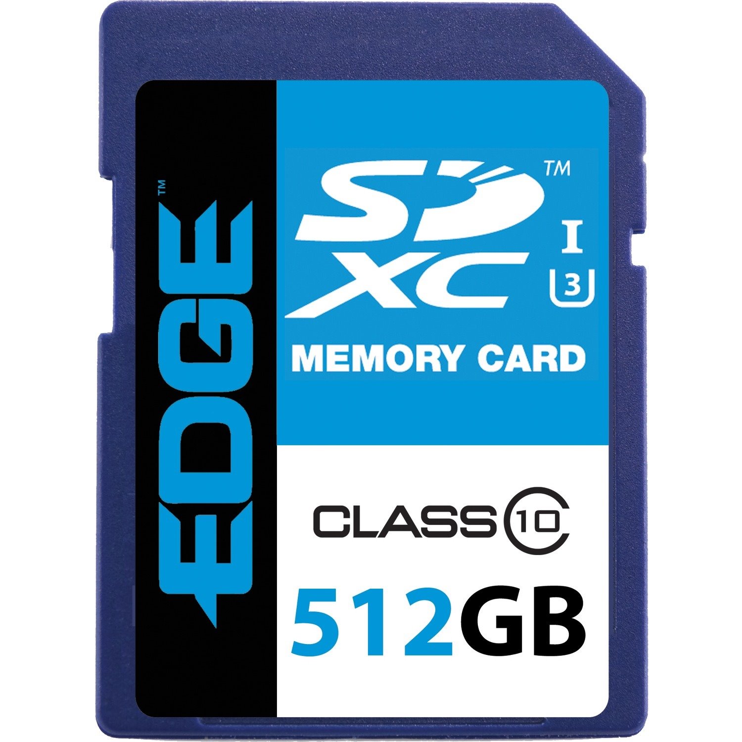 EDGE 512 GB Class 10/UHS-I (U3) SDXC