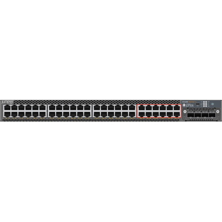 Juniper EX4400 EX4400-48MP 48 Ports Manageable Ethernet Switch - 10 Gigabit Ethernet, 100 Gigabit Ethernet - 10GBase-T, 100Base-X, 2.5GBase-T - TAA Compliant