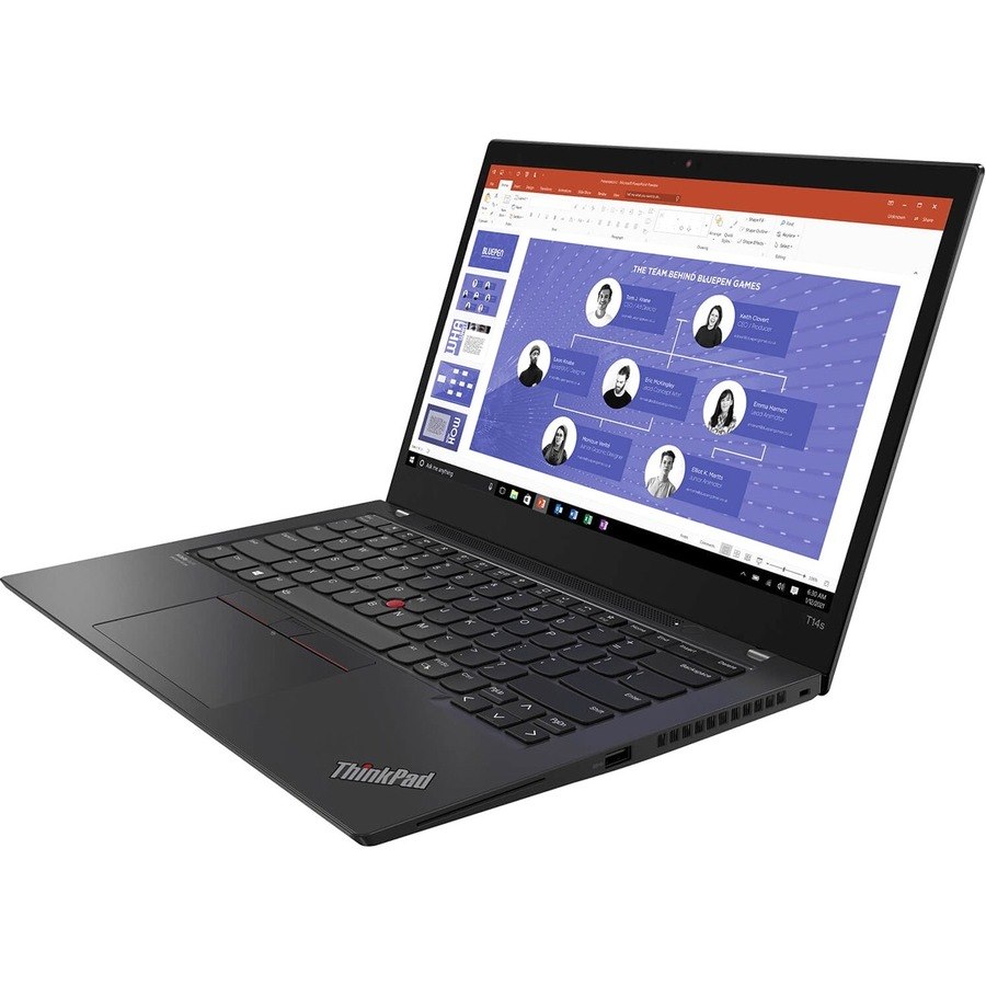 Lenovo ThinkPad T14s Gen 2 20WM005KUS 14" Notebook - Full HD - Intel Core i5 11th Gen i5-1145G7 - vPro Technology - 8 GB - 256 GB SSD - English (US) Keyboard - Storm Gray