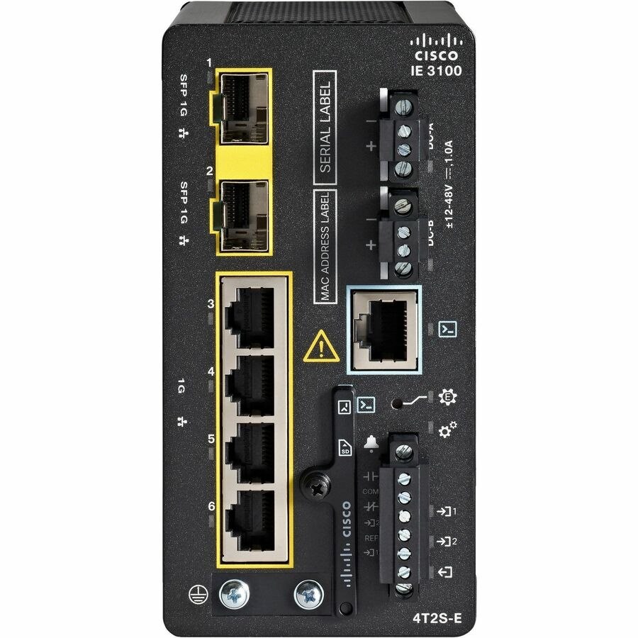 Cisco Catalyst IE3100 Rugged 4 Ports Manageable Ethernet Switch - Gigabit Ethernet - 1000Base-T, 1000Base-X