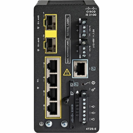 Cisco Catalyst IE3100 Rugged 4 Ports Manageable Ethernet Switch - Gigabit Ethernet - 1000Base-T, 1000Base-X