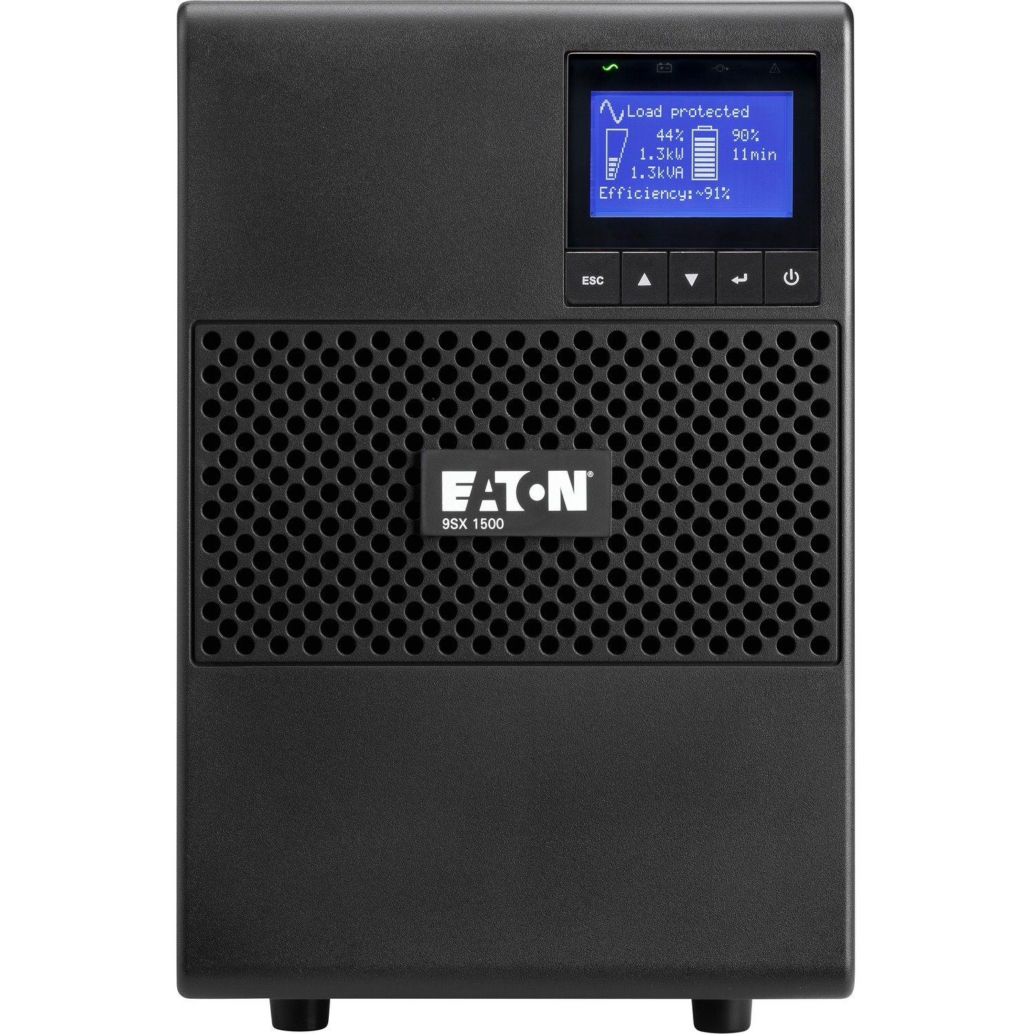 Eaton 9SX 1500VA 1350W 208V Online Double-Conversion UPS - 6 C13 Outlets, Cybersecure Network Card Option, Extended Run, Tower