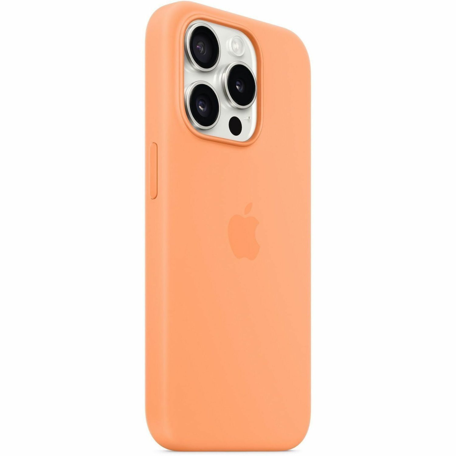 Apple iPhone 15 Pro Silicone Case with MagSafe - Orange Sorbet
