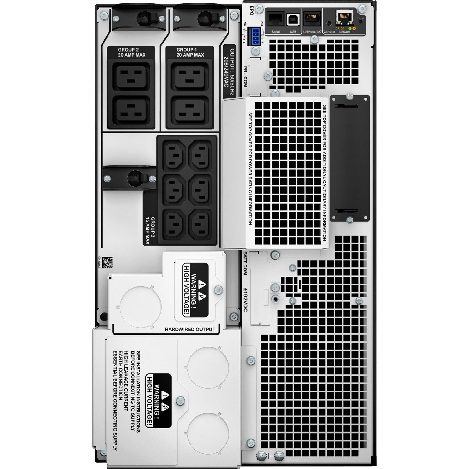 APC by Schneider Electric Smart-UPS SRT 10000VA Tower/Rack Mountable UPS