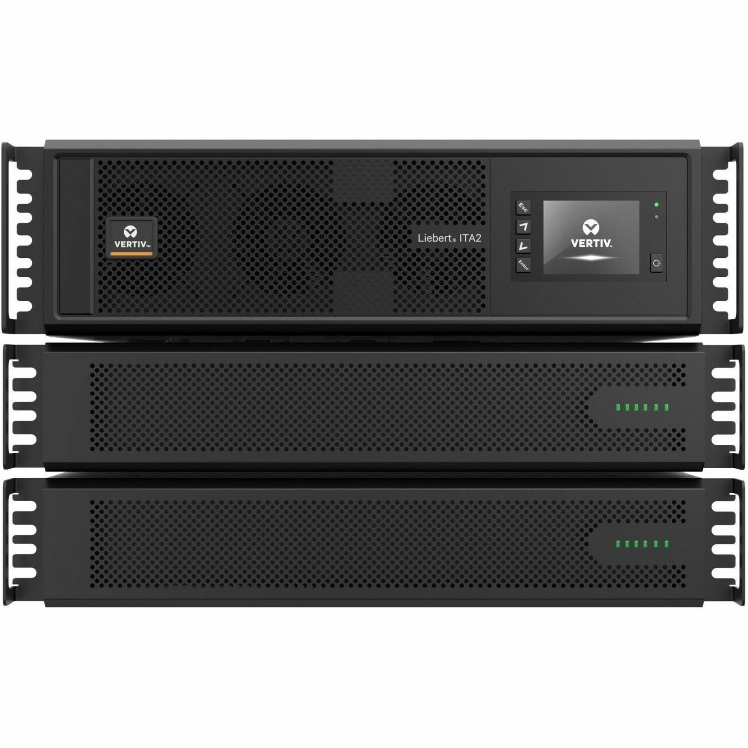 Vertiv Liebert ITA2 UPS - 15kVA/15kW; 208/120VAC (220/127VAC) 3-phase 4 Wire with SNMP, one pair ITA2 Lithium-Ion battery (ITA2LI-15KRT208V7UN)