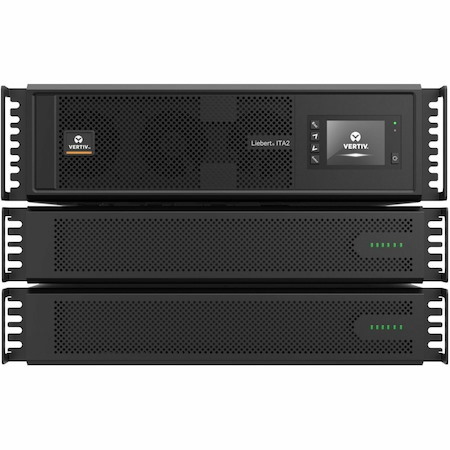 Vertiv Liebert ITA2 UPS - 15kVA/15kW; 208/120VAC (220/127VAC) 3-phase 4 Wire with SNMP, one pair ITA2 Lithium-Ion battery (ITA2LI-15KRT208V7UN)