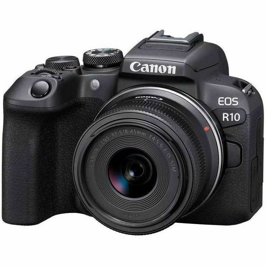 Canon EOS R10 24.2 Megapixel Full Frame Sensor Mirrorless Camera with Lens - 0.71" - 1.77"