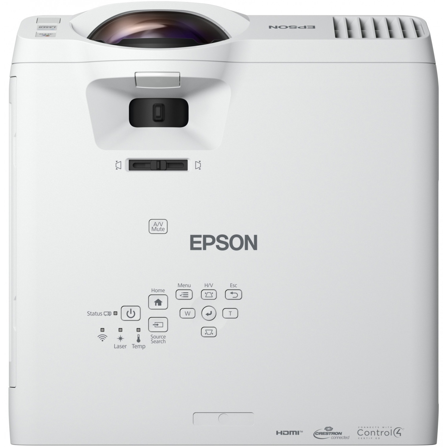 Epson EB-L200SX 3D 3LCD Projector - 4:3 - White