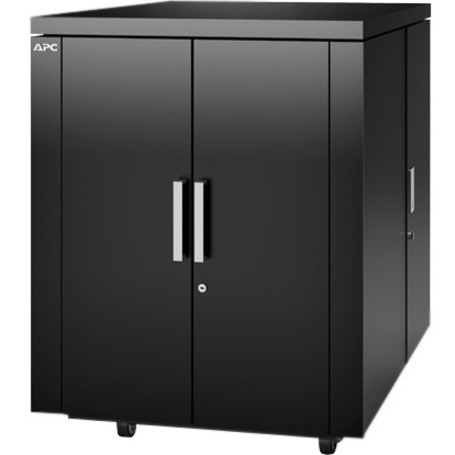 APC by Schneider Electric NetShelter CX 18U 750 mm Wide x 1130 mm Deep Enclosure Black Finish