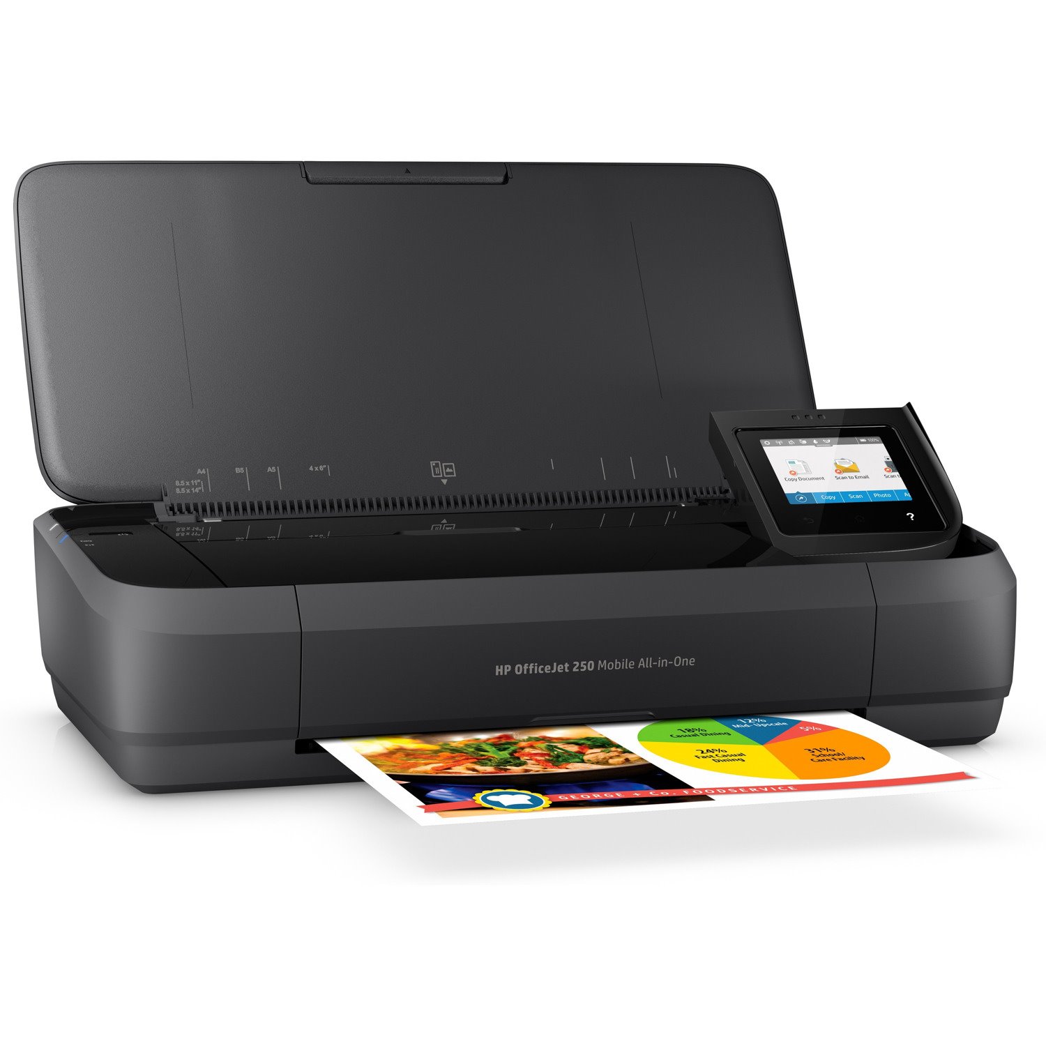 HP Officejet 250 Wireless Inkjet Multifunction Printer - Colour