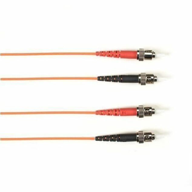 Black Box SM Fo Patch Cable Duplx, LSZH, Or, STST, Non-Cancelable, Non-Returnable