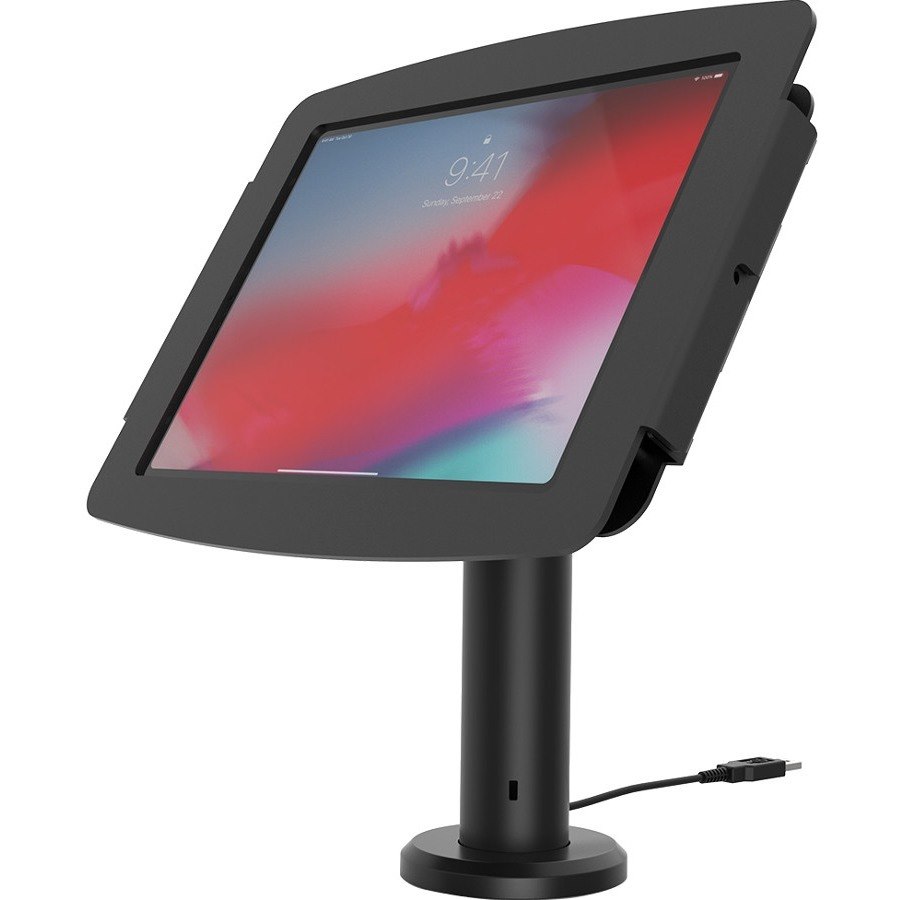 Compulocks iPad Pro 12.9" (3-6th Gen) Space Enclosure Tilting Stand 8" Black