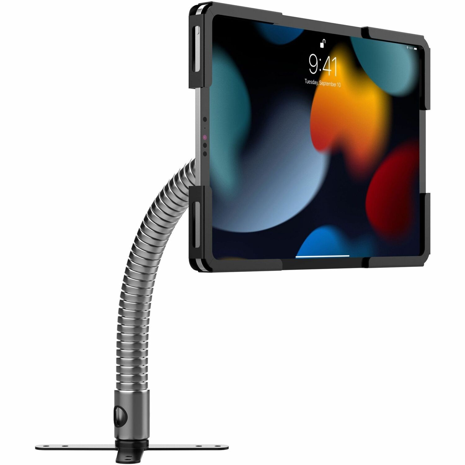 Cta Digital Industrial Universal Holder Gooseneck Mount For 9.7 -12.9 Tablets