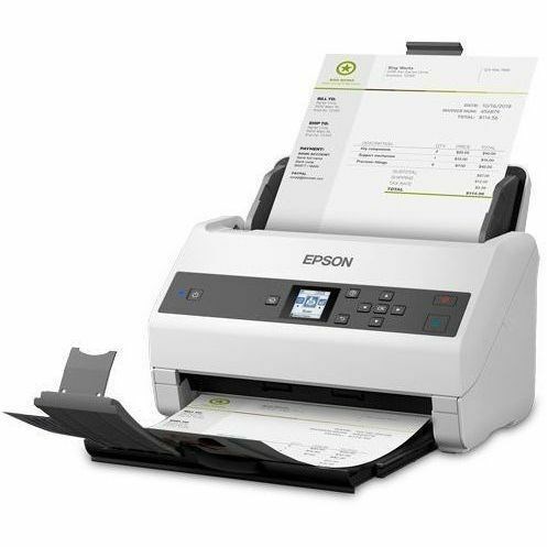 Epson DS-870 Flatbed Scanner - 600 dpi Optical - TAA Compliant