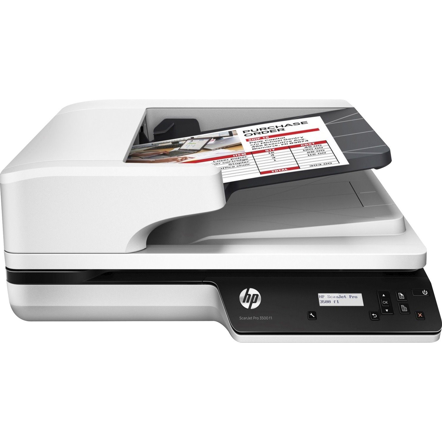 HP ScanJet Pro 3500 f1 Flatbed Scanner - 1200 dpi Optical