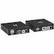 Eaton Tripp Lite Series HDMI HDBaseT KVM Console Extender over Cat6 - 2 USB Ports, IR, 4K 30 Hz (130 ft.), 1080p (230 ft.)