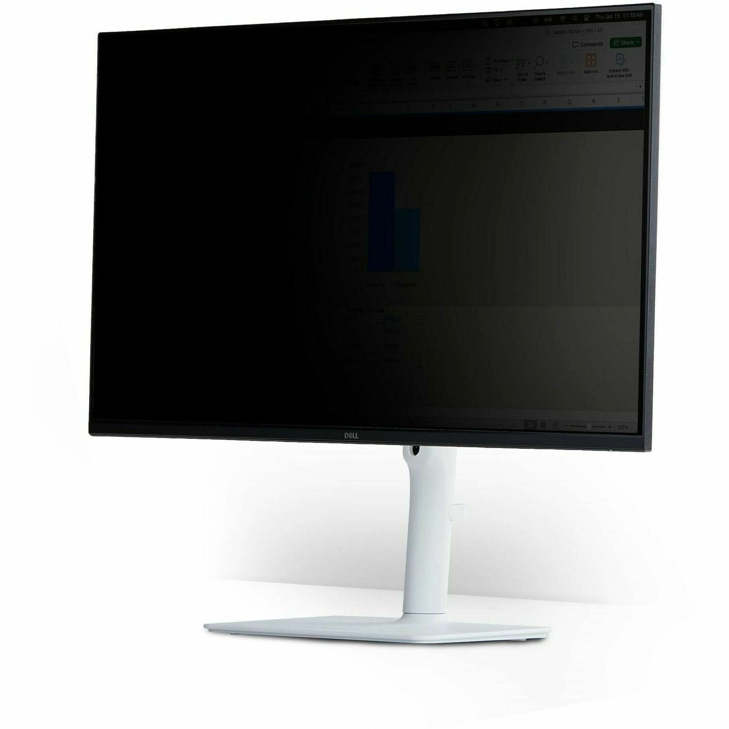 StarTech Magnetic Monitor Privacy Screen for 32" 16:9 Widescreen Display, Removable Filter, Anti-Glare/Glossy Sides, TAA Compliant