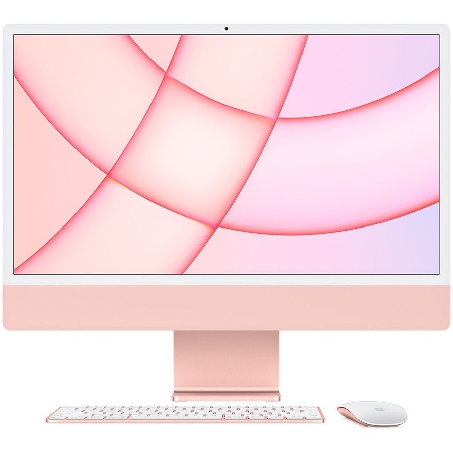 Apple iMac MGPN3X/A All-in-One Computer - Apple M1 - 8 GB - 512 GB SSD - 24" 4.5K - Desktop - Pink