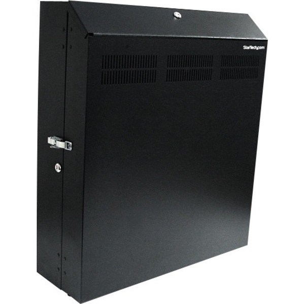 StarTech.com 4U 48cm Secure Horizontal Wall Mountable Server Rack - 2 Fans Included