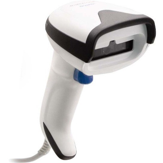 Datalogic Gryphon GM4200 Handheld Barcode Scanner Kit - Cable Connectivity - White