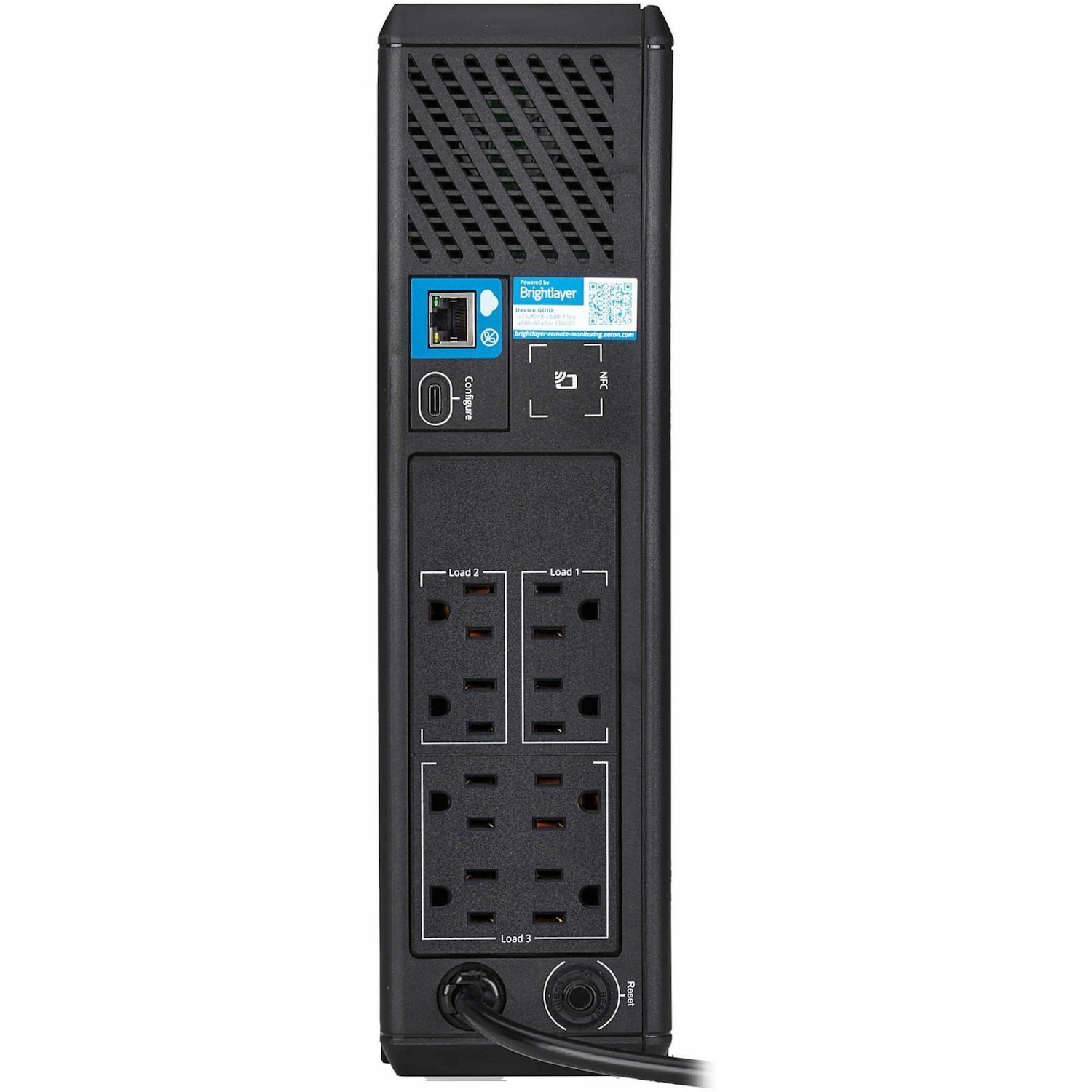 Eaton Tripp Lite Series 750VA 475W 120V Line-Interactive Pure Sine Wave Cloud-Connected UPS with Remote Monitoring - 8 NEMA 5-15R Outlets (Surge and Battery Backup), LCD, 5-15P Plug, Tower