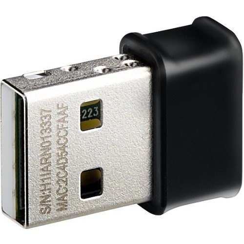 Asus USB-AC53 Nano IEEE 802.11ac Wi-Fi Adapter for Desktop Computer/Notebook