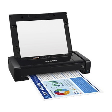 Epson WorkForce WF-110 Portable Inkjet Printer - Color