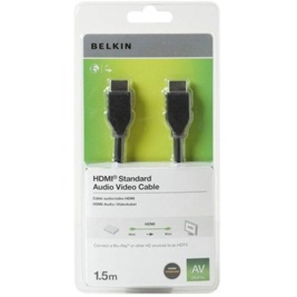 Belkin F3Y017R3MBLK 3 m HDMI A/V Cable for Audio/Video Device