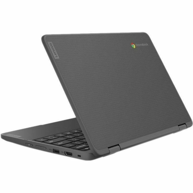 Lenovo 300e Yoga Chromebook Gen 4 82W2002JUS 11.6" Touchscreen Convertible 2 in 1 Chromebook - HD - 60 Hz - Octa-core (ARM Cortex A76 + Cortex A55) - 8 GB - 64 GB Flash Memory - English Keyboard - Graphite Gray