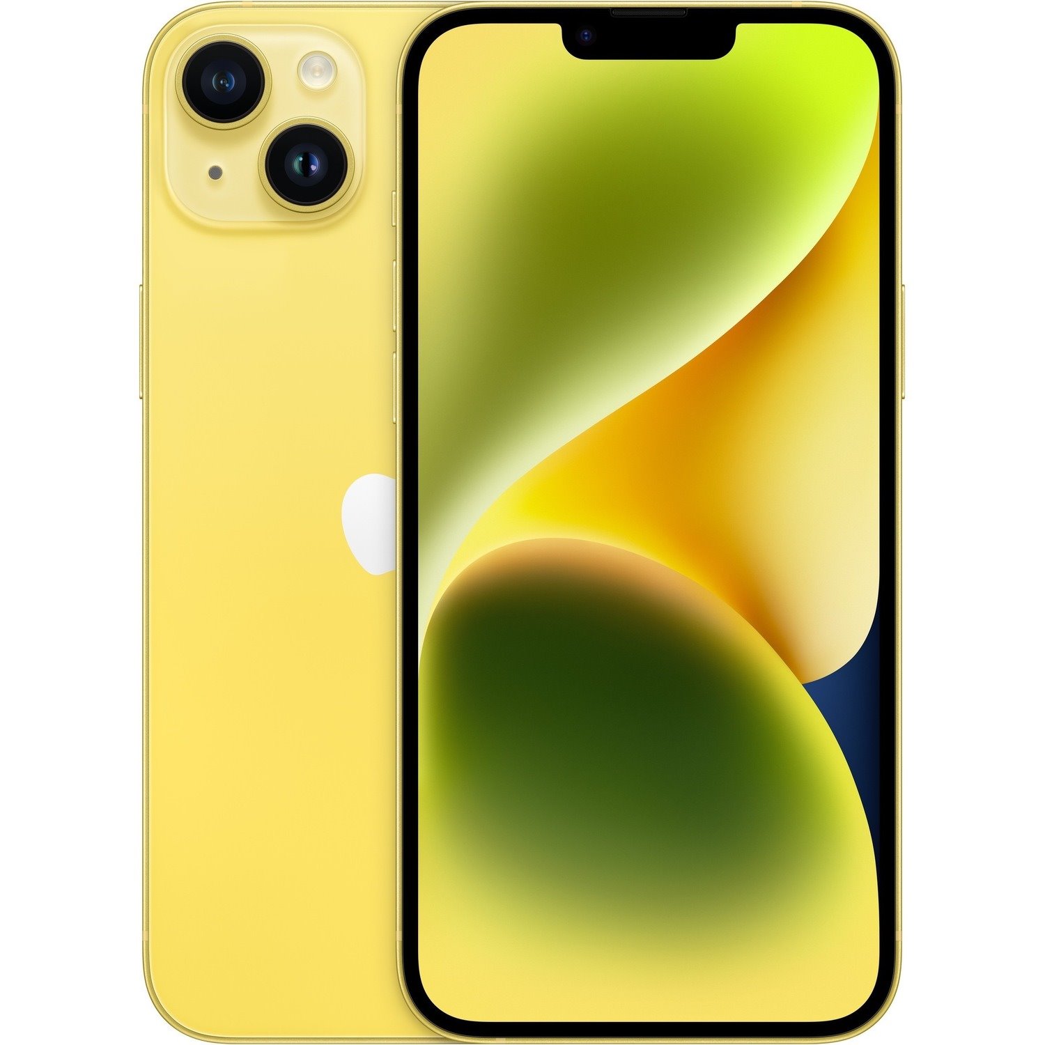 Apple iPhone 14 A2881 512 GB Smartphone - 6.1" OLED 2532 x 1170 - Hexa-core (AvalancheDual-core (2 Core) 3.23 GHz + Blizzard Quad-core (4 Core) 1.82 GHz - 6 GB RAM - iOS 16 - 5G - Yellow
