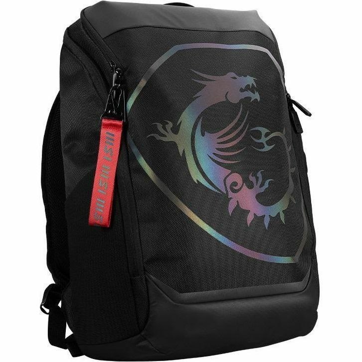 MSI Titan Carrying Case (Backpack) for 39.6 cm (15.6") to 43.9 cm (17.3") Notebook, Gaming - Black