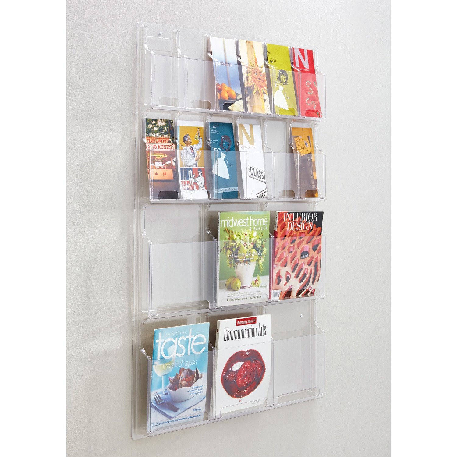 Safco Magazine/Pamphlet Display Rack