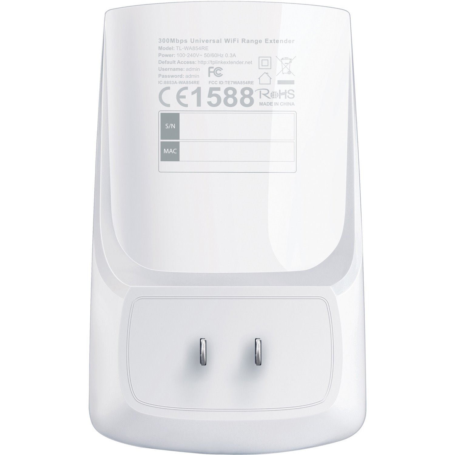 TP-Link TL-WA854RE 300 Mbit/s Wireless Range Extender