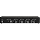 Black Box KVM Switch, NIAP 4.0 Certified - 4-Port, Single-Monitor, DVI-I