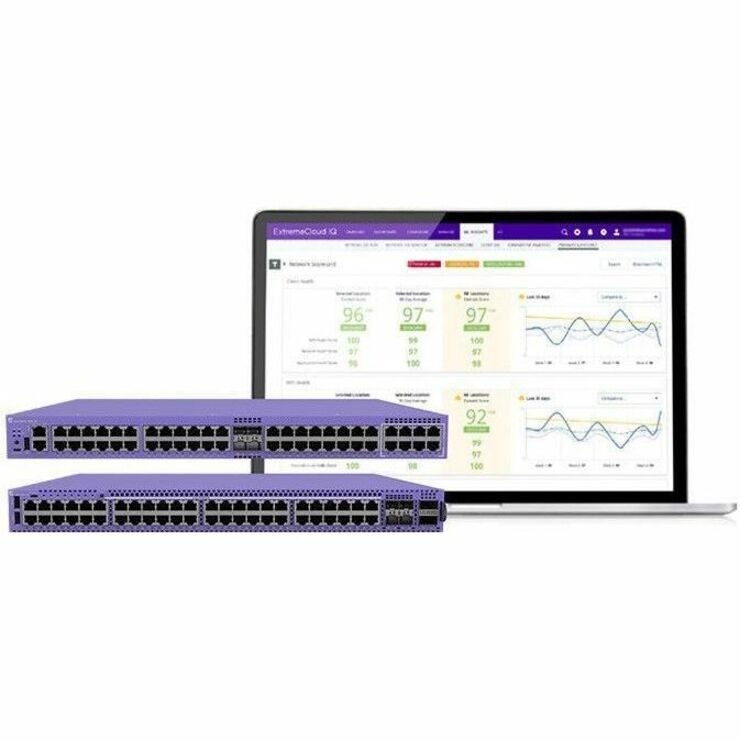 Extreme Networks 48-Port PoE+ Switch 48P-4X