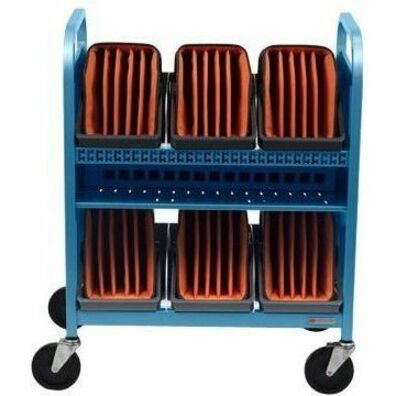 Bretford CUBE Transport Cart with Caddies - TVCT30CAD