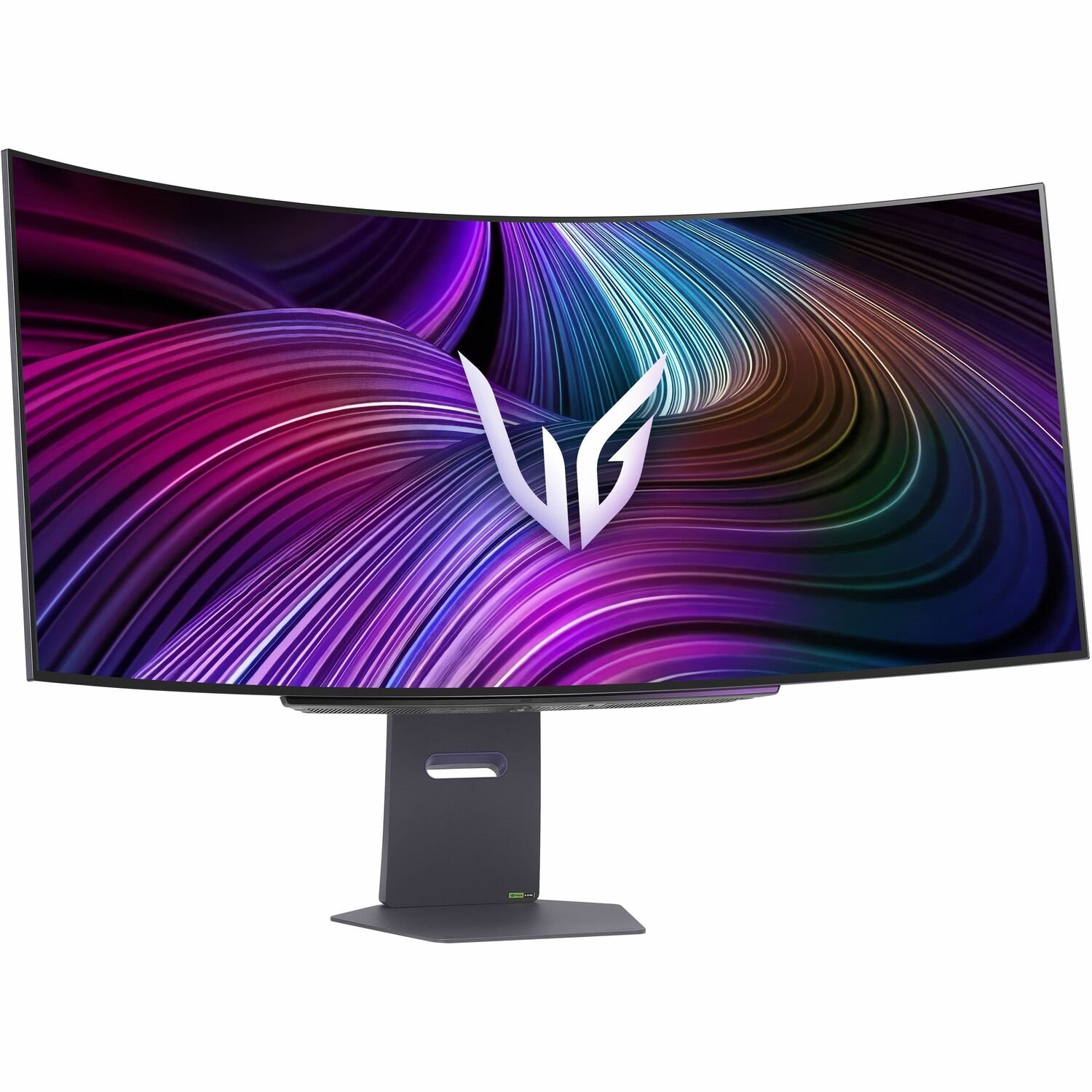 LG UltraGear 45GX90SA-B 45" Class UW-QHD Curved Screen Gaming OLED Monitor - 21:9 - Black