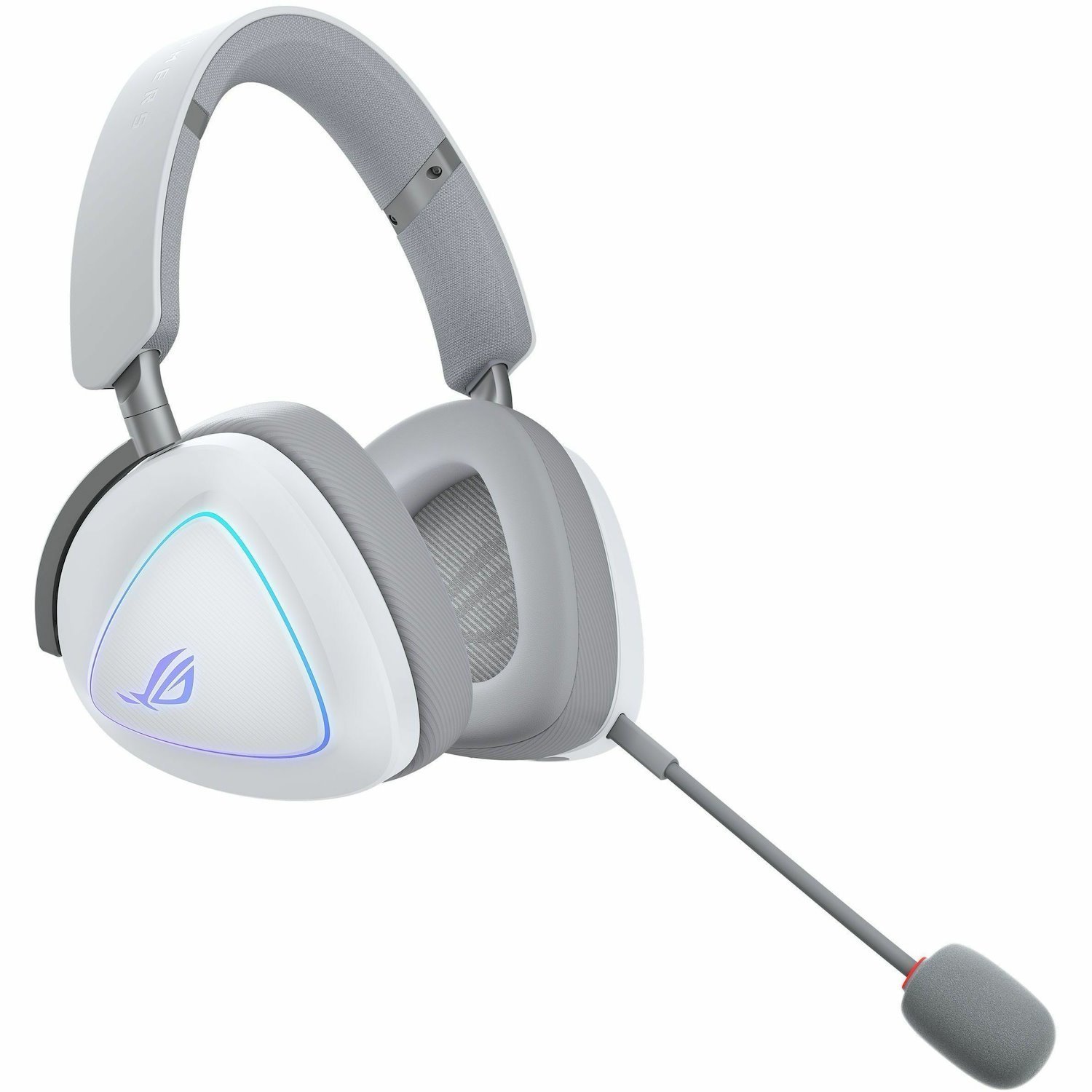 Asus ROG Delta II Wired/Wireless Over-the-head Stereo Gaming Headset - Moonlight White